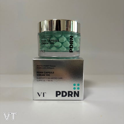PDRN カプセルクリーム 100/VT/フェイスクリームを使ったクチコミ(1枚目)
