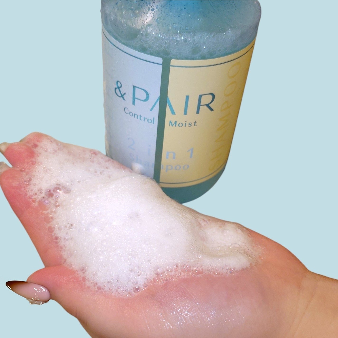 アンドペア コントロール モイスト 2in1 シャンプー&ヘアトリートメント/&PAIR/市販シャンプーを使ったクチコミ(4枚目)