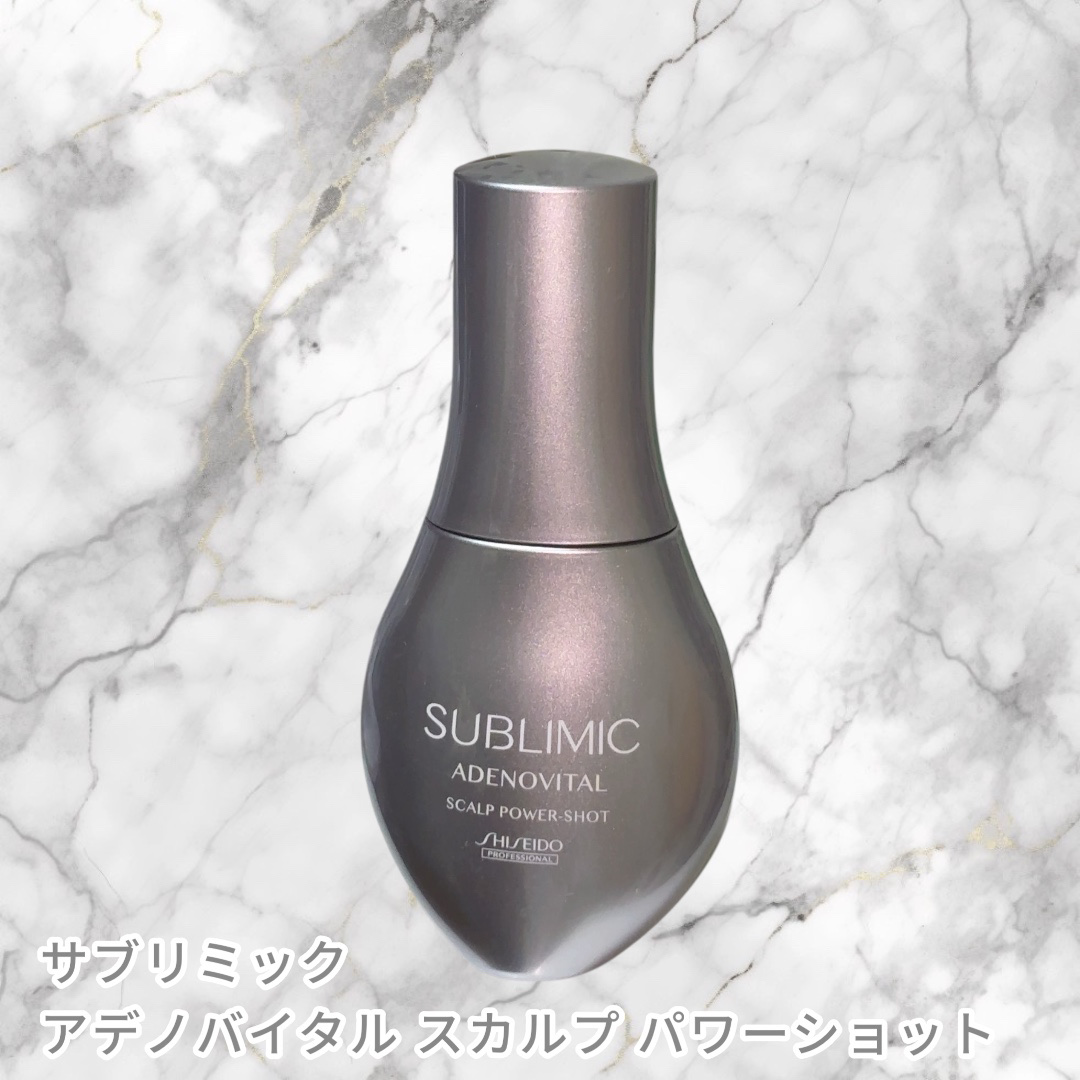 アデノバイタル スカルプ パワーショット/サブリミック/頭皮ローションを使ったクチコミ（1枚目）