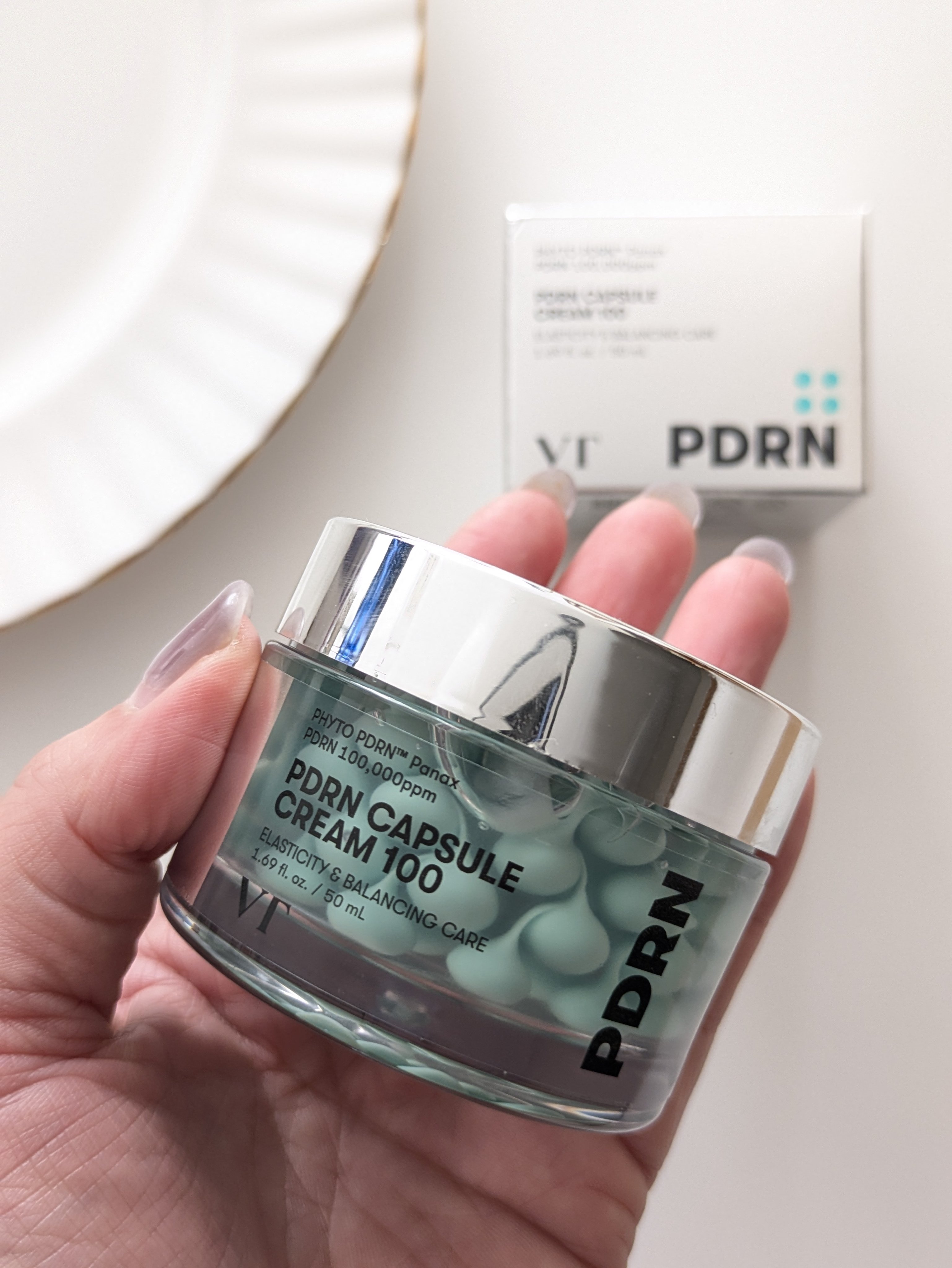 PDRN カプセルクリーム 100/VT/フェイスクリームを使ったクチコミ（1枚目）