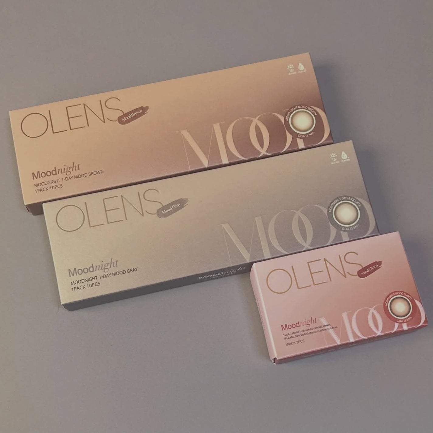 Moodnight 1Month/OLENS/カラーコンタクトレンズを使ったクチコミ(2枚目)