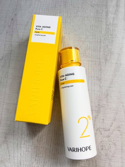 ビタエイジングピュアC セラムトナー/VARI:HOPE/化粧水を使ったクチコミ(2枚目)