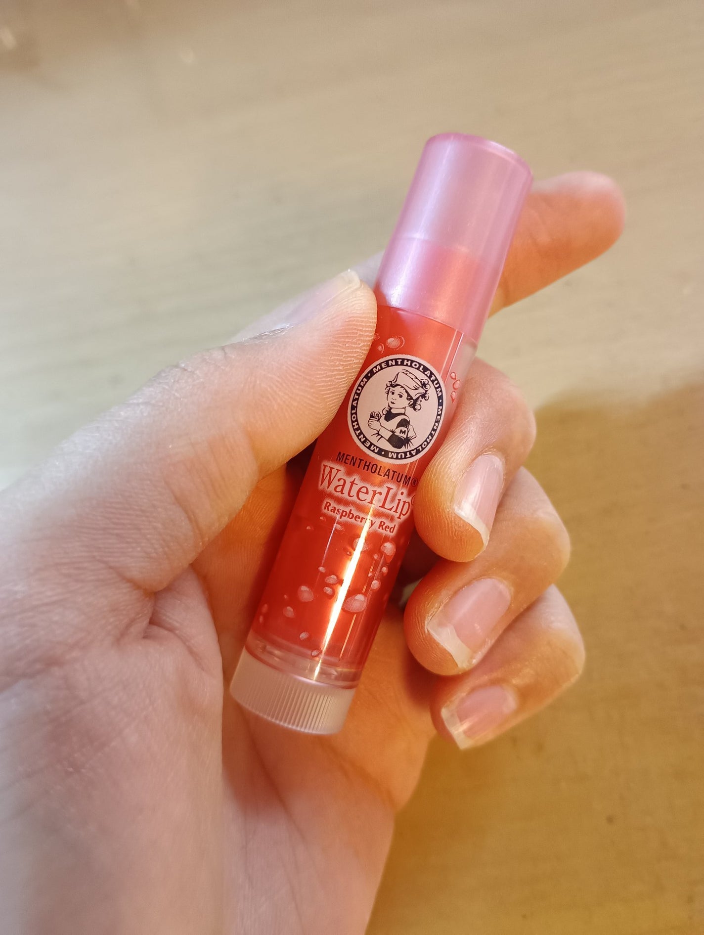 さよフォロバ100^^ on LIPS 「【使った商品】 ウォーターリップ【色味】 ミントは、ミントの匂..」(1枚目)