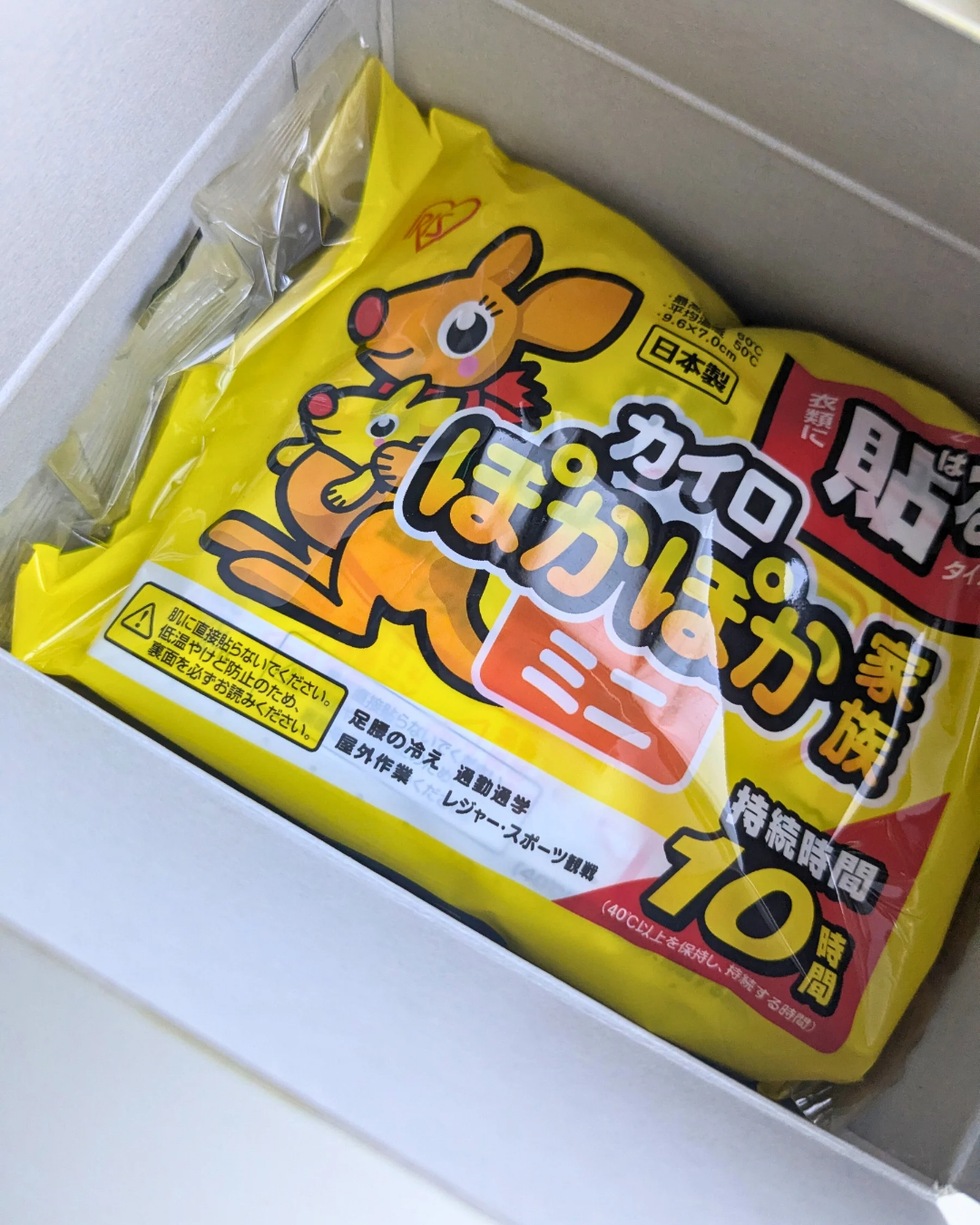 衣類に貼るカイロ/アイリスオーヤマ/その他を使ったクチコミ（3枚目）