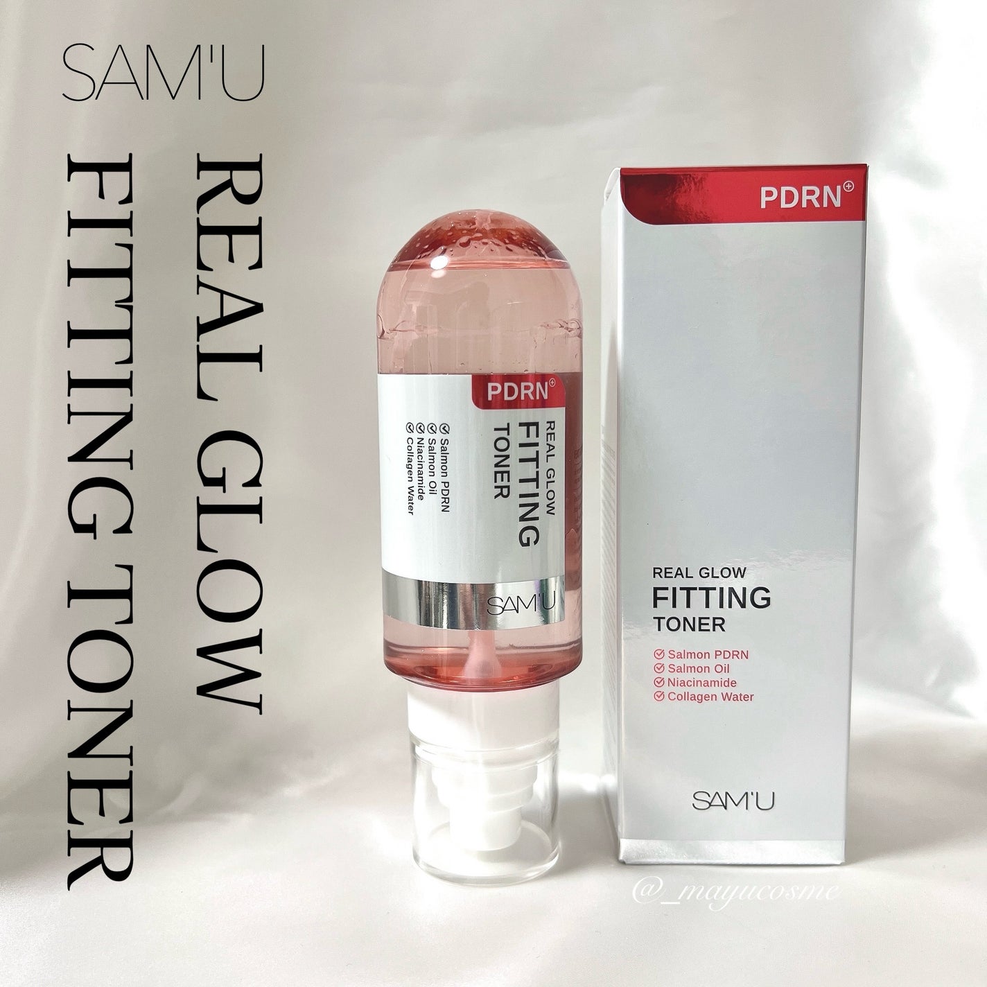 PDRNリアルグロウフィッティングトナー/SAM'U/ミスト状化粧水を使ったクチコミ(1枚目)