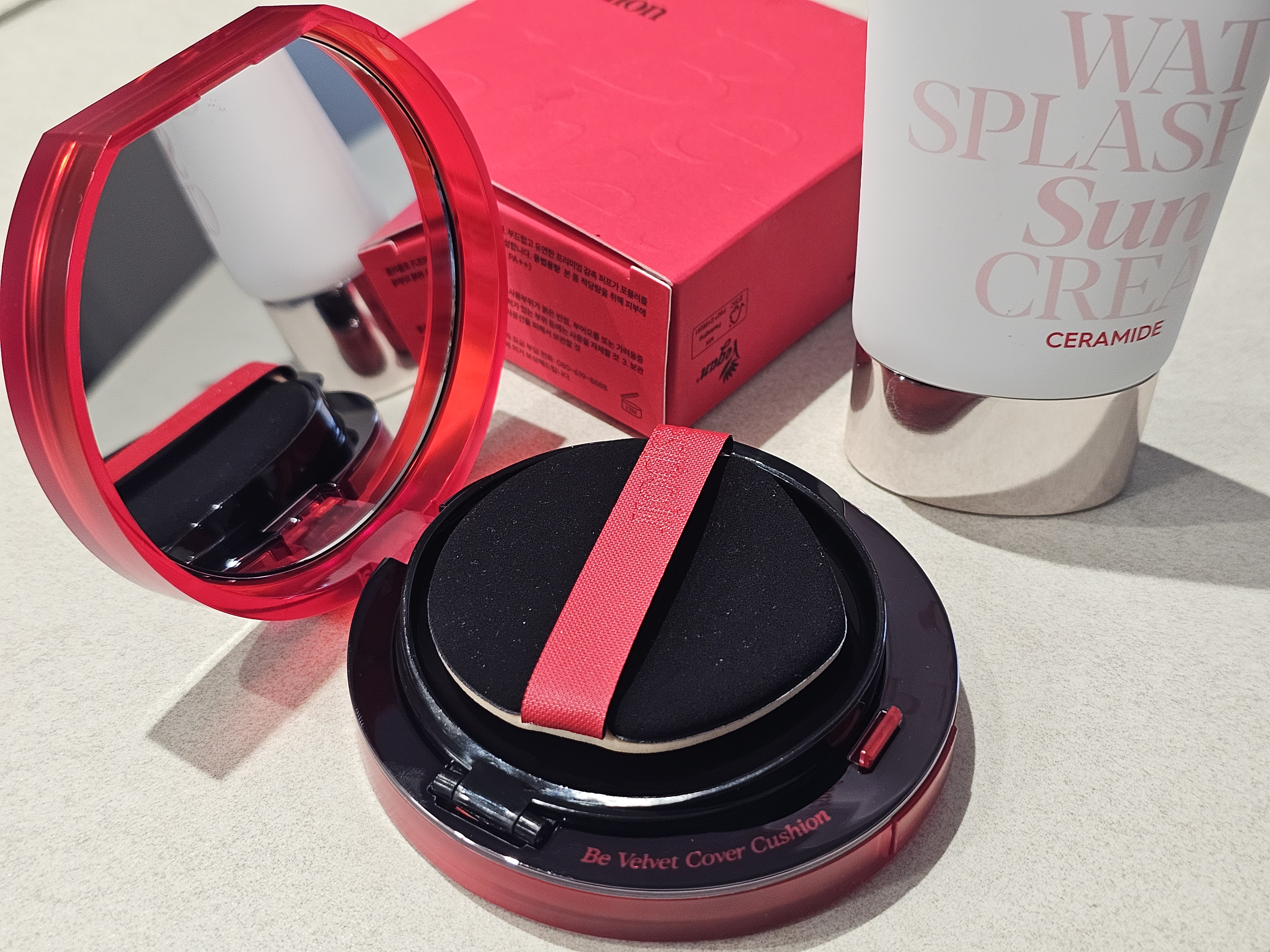 ビーベルベットカバークッション/espoir/クッションファンデーションを使ったクチコミ（2枚目）