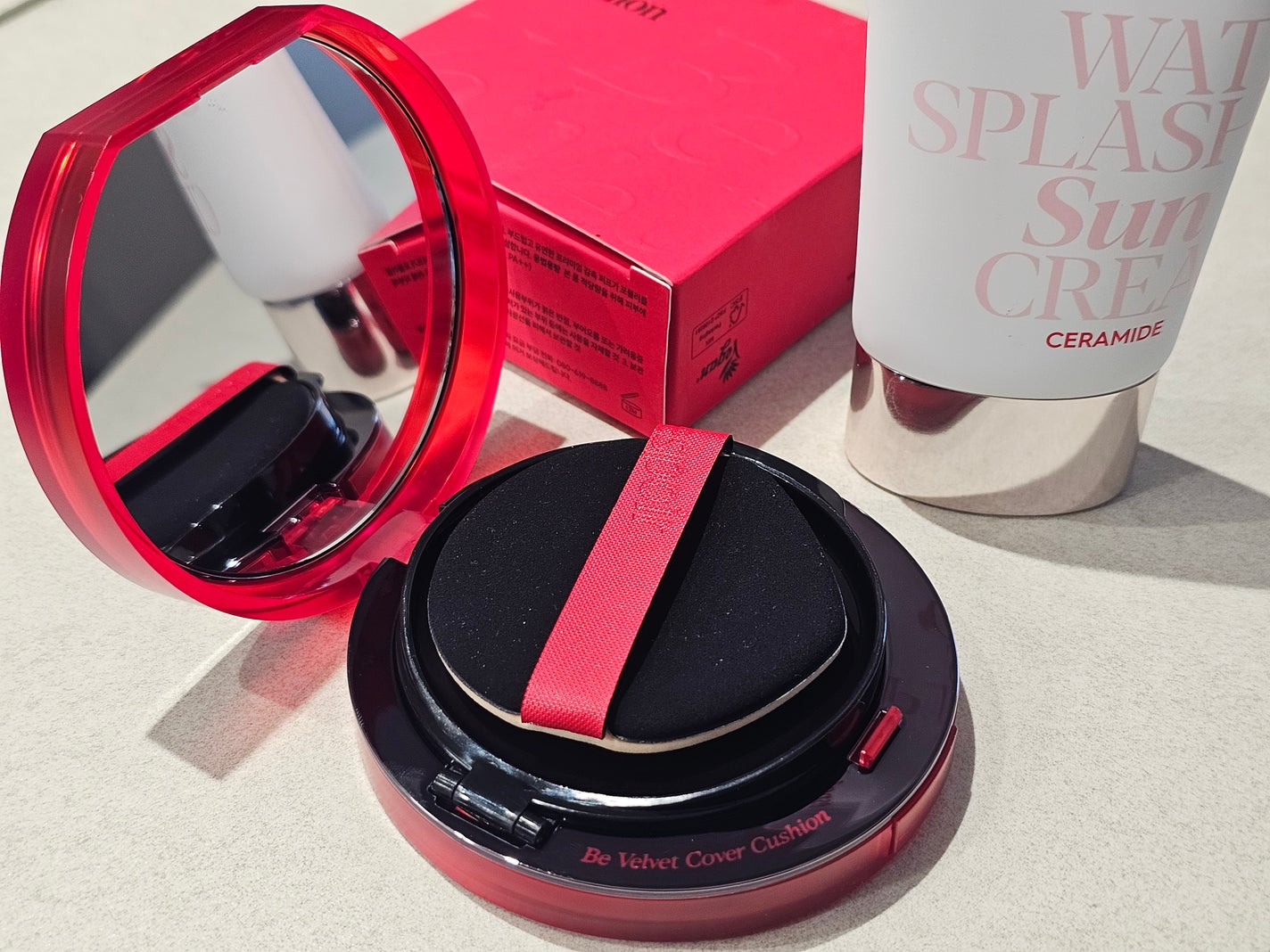 ウォータースプラッシュサンクリーム セラミド/espoir/日焼け止めクリームを使ったクチコミ(2枚目)