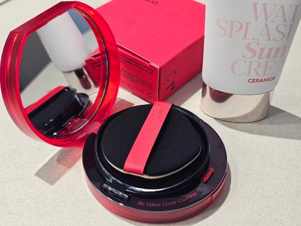 ウォータースプラッシュサンクリーム セラミド/espoir/日焼け止めクリームを使ったクチコミ(2枚目)