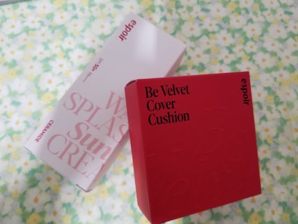 ウォータースプラッシュサンクリーム セラミド/espoir/日焼け止めクリームを使ったクチコミ(1枚目)