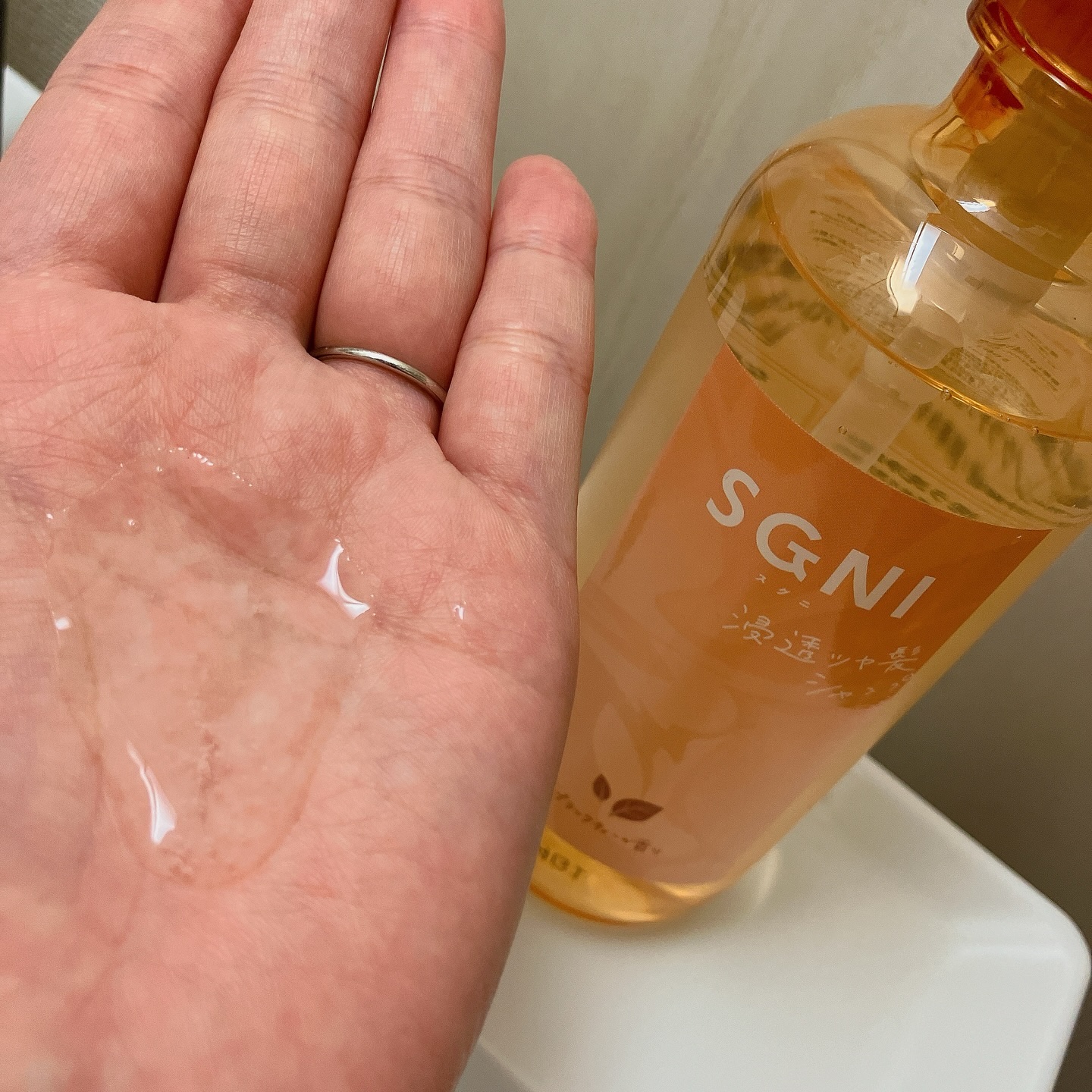 スグニ 浸透ツヤ髪 シャンプー/トリートメント/SGNI/市販シャンプーを使ったクチコミ（2枚目）