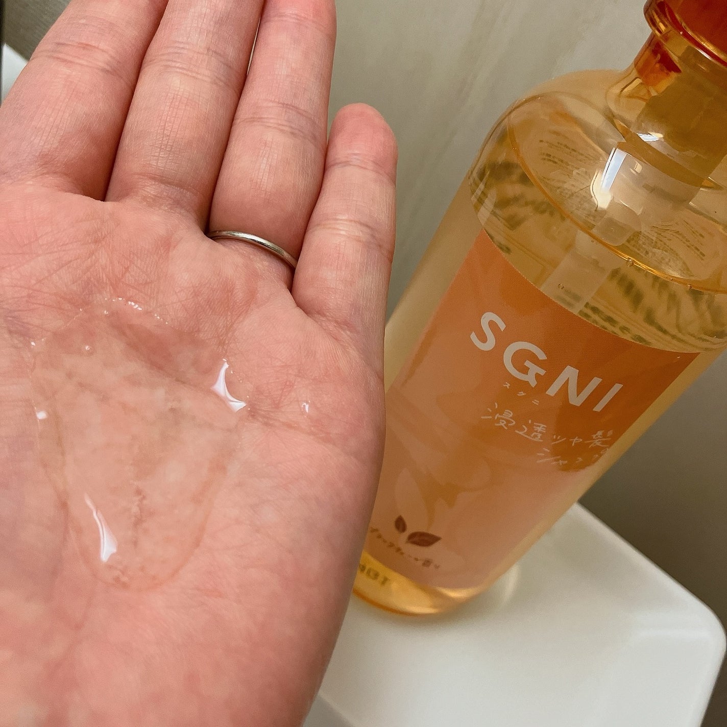 スグニ 浸透ツヤ髪 シャンプー/トリートメント/SGNI/市販シャンプーを使ったクチコミ(2枚目)