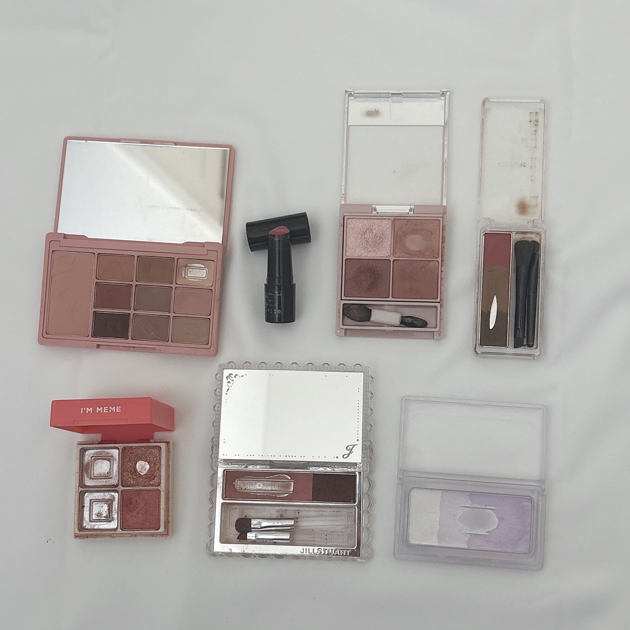 ハイライトカラー・ラベンダー/無印良品/パウダーハイライトを使ったクチコミ（1枚目）