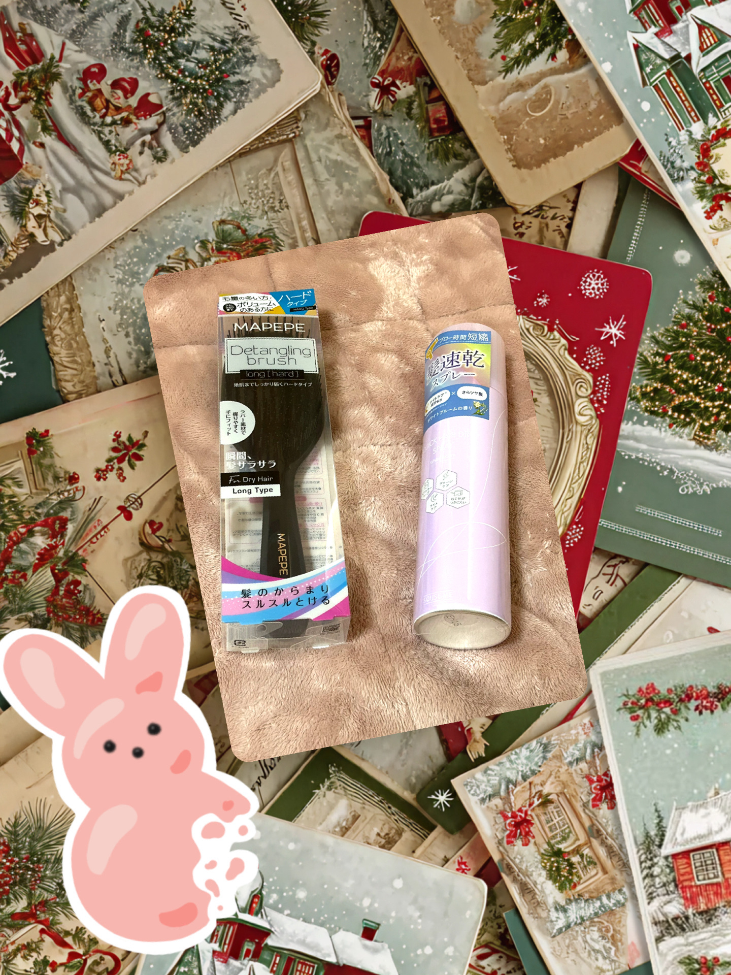 クイックヘアドライスプレー　ホワイトブルームの香り/スキューズミー/ヘアスプレーを使ったクチコミ（1枚目）