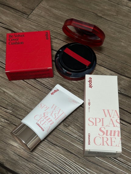 ウォータースプラッシュサンクリーム セラミド/espoir/日焼け止めクリームを使ったクチコミ(1枚目)