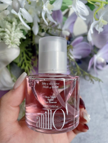 ロージーナイトヘアエッセンス/ANILLO/ヘアオイルを使ったクチコミ(5枚目)
