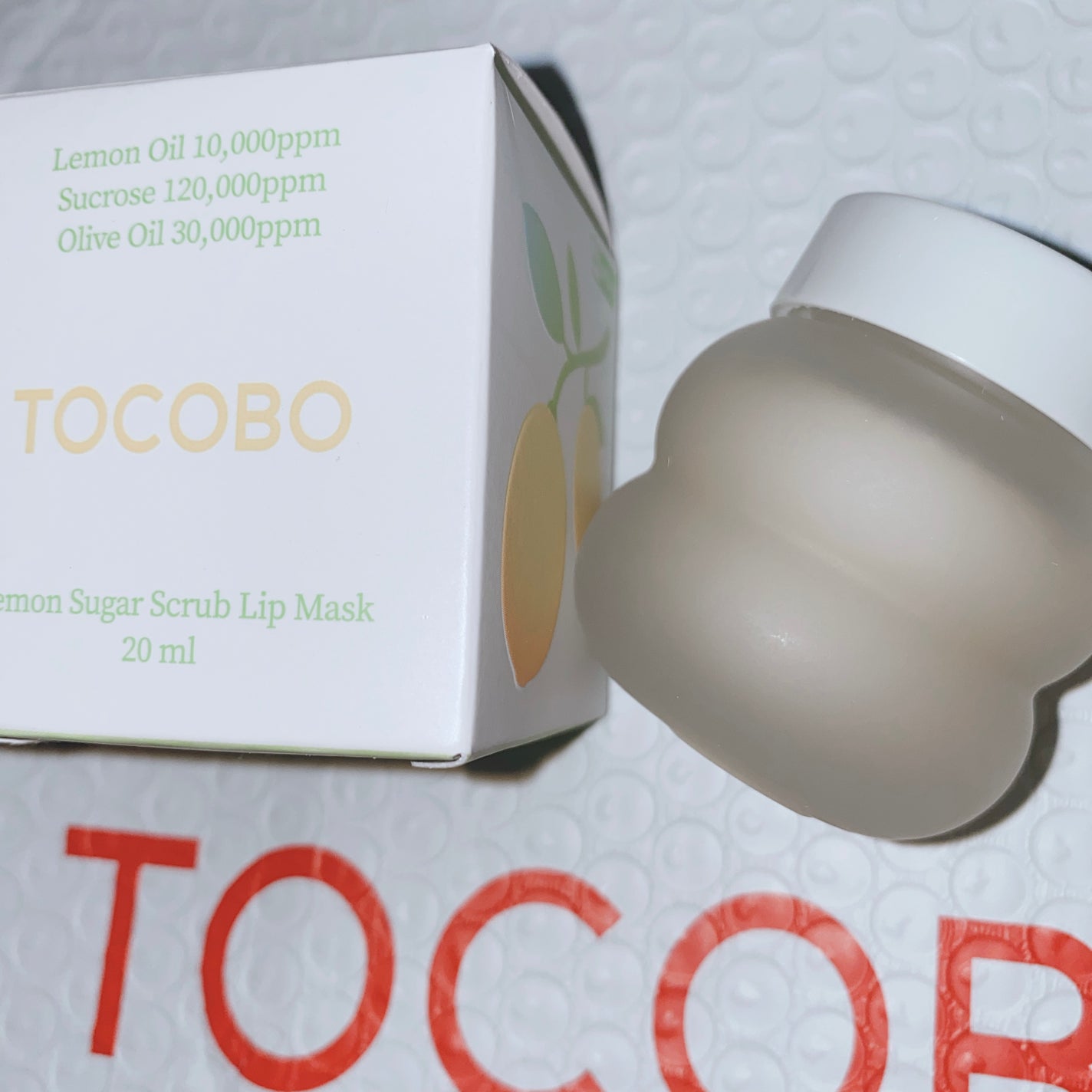 ビタグレーズドリップマスク/TOCOBO/リップマスクを使ったクチコミ(1枚目)