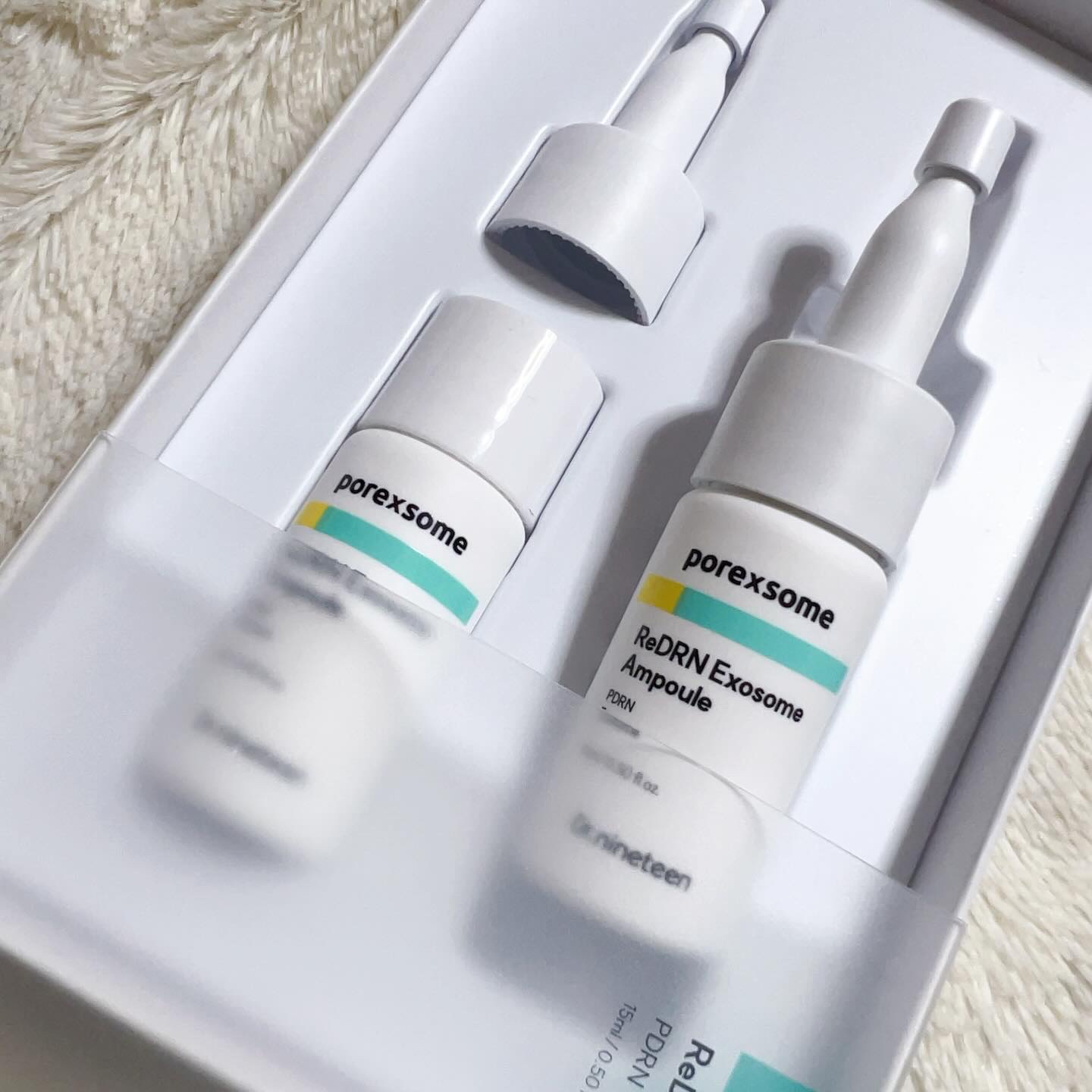 ReDRNエクソソームアンプル/Dr.nineteen/美容液を使ったクチコミ（2枚目）