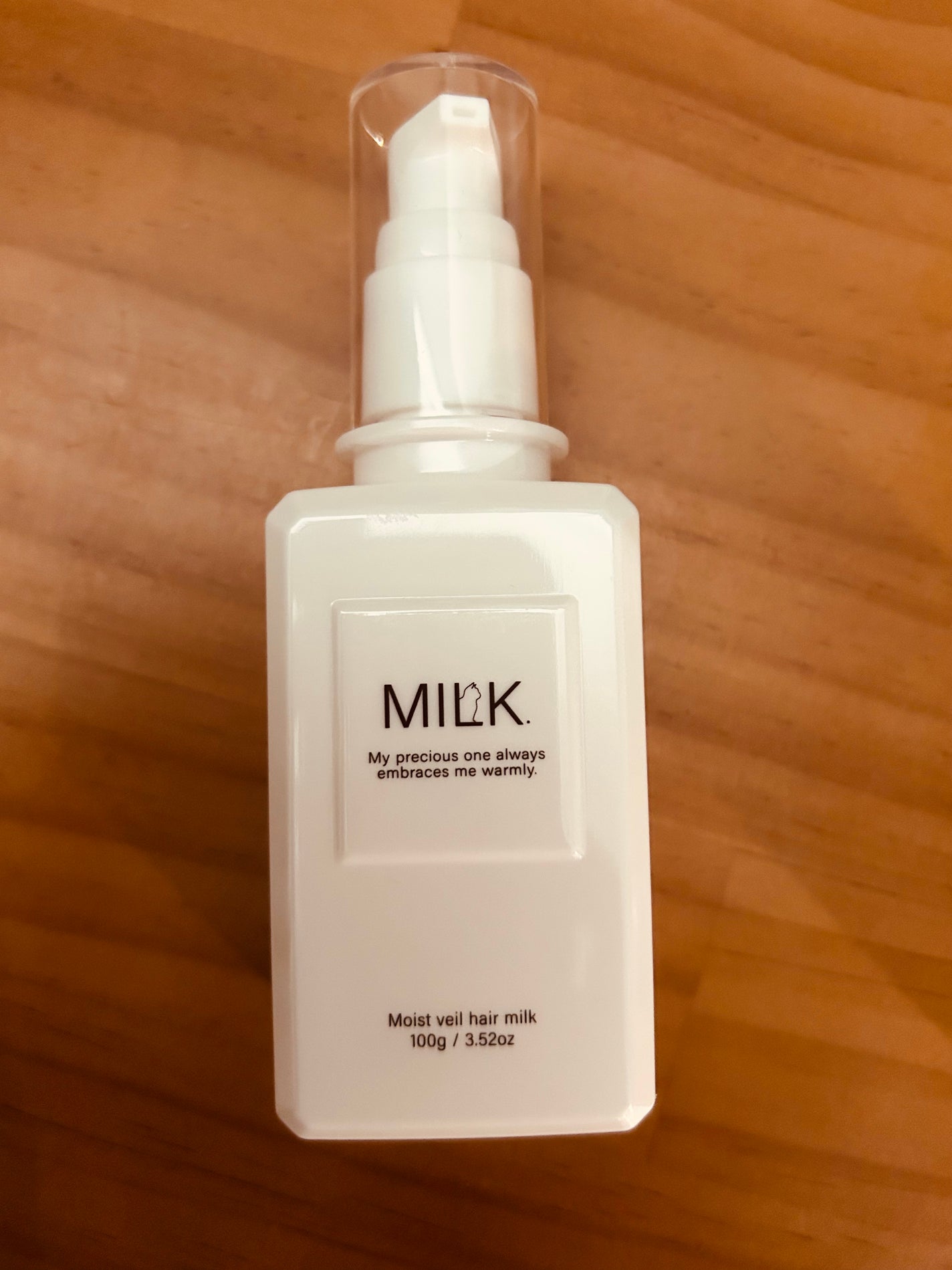 モイストヴェール ヘアミルク<無香料>/MILK./ヘアミルクを使ったクチコミ(1枚目)