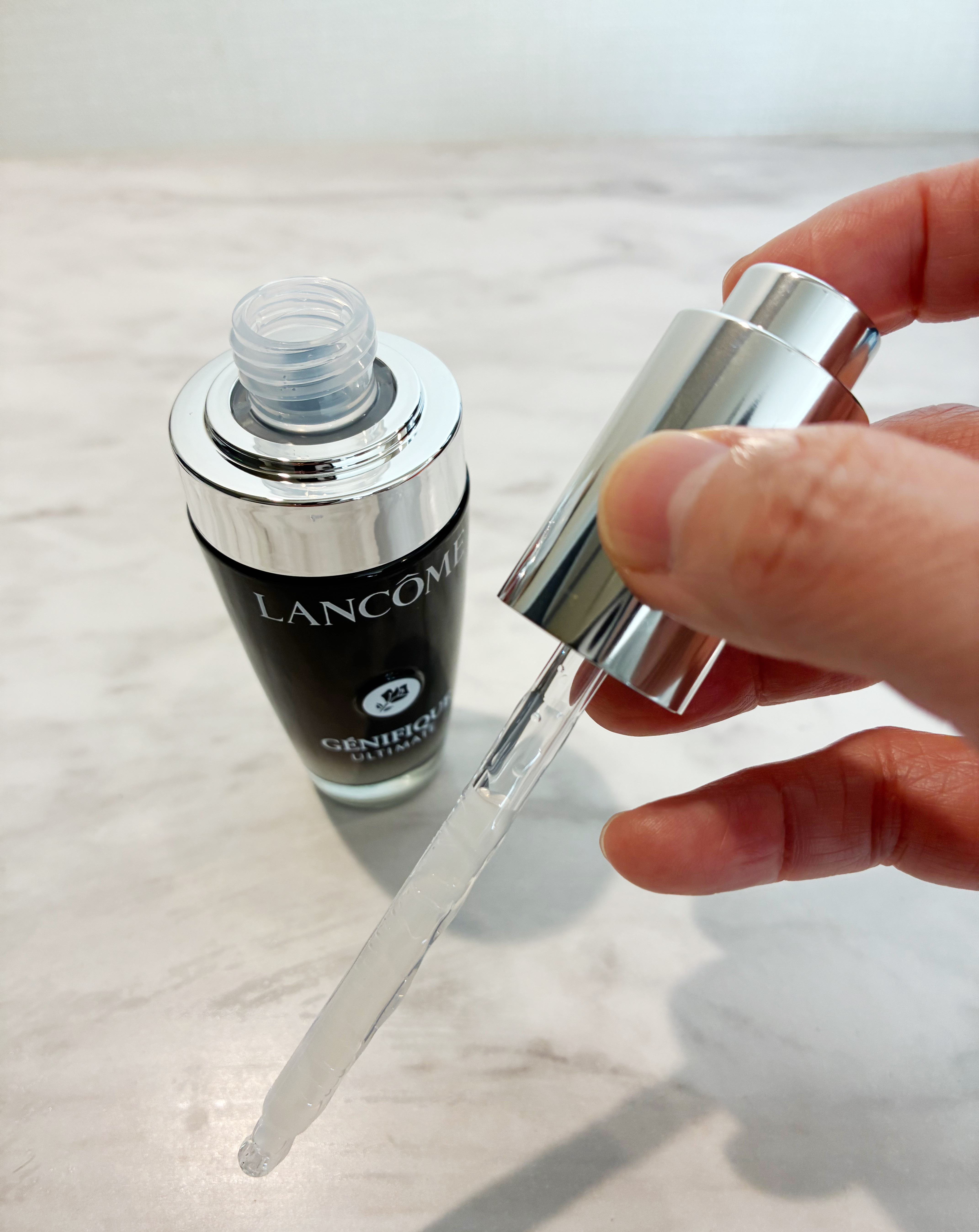 ジェニフィック アルティメ セラム スタンダードサイズ(50ml)/LANCOME/美容液を使ったクチコミ（3枚目）