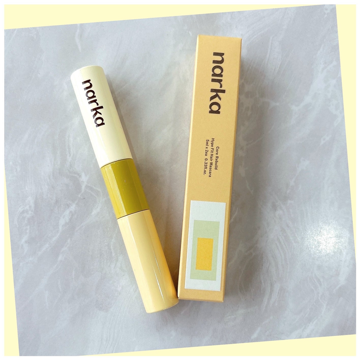 ハイプフィットヘアマスカラ/narka/その他スタイリングを使ったクチコミ(1枚目)