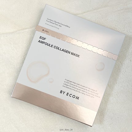 EGF アンプルコラーゲンマスク/BY ECOM/シートマスク・パックを使ったクチコミ(5枚目)