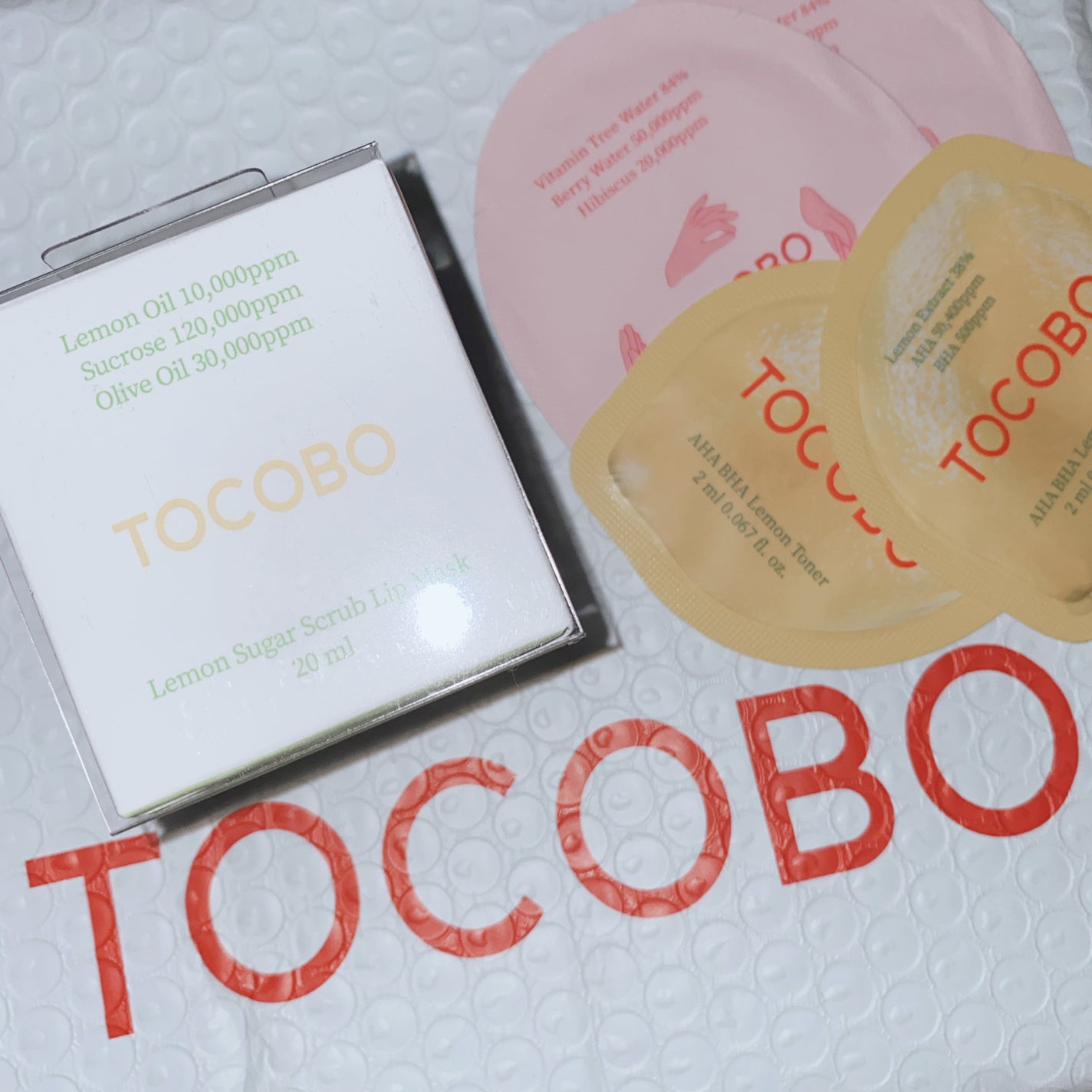 ビタグレーズドリップマスク/TOCOBO/リップマスクを使ったクチコミ(2枚目)