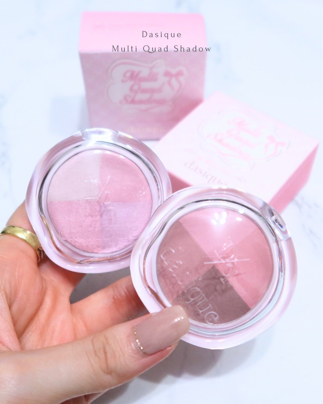 マルチクアッドシャドウ/dasique/パウダーアイシャドウを使ったクチコミ(2枚目)