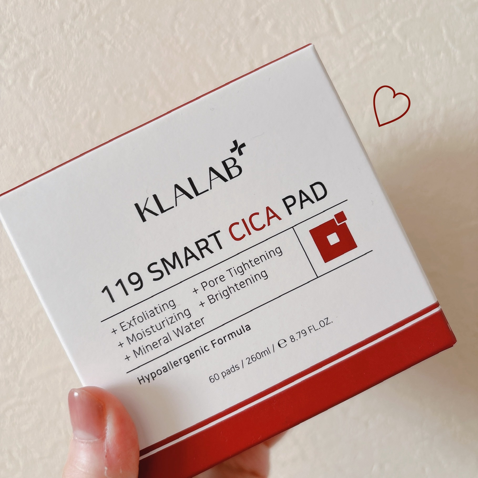 119スマートシカ　トナーパッド/KLALAB/トナーパッドを使ったクチコミ（1枚目）