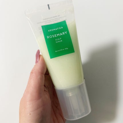 ローズマリー スカルプ スクラブ/AROMATICA/ヘッドスクラブを使ったクチコミ(5枚目)