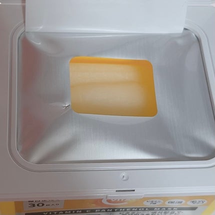 ビタミンC(*⁶)パンテノールマスク/MIJIN COSMETICS/シートマスク・パックを使ったクチコミ(3枚目)