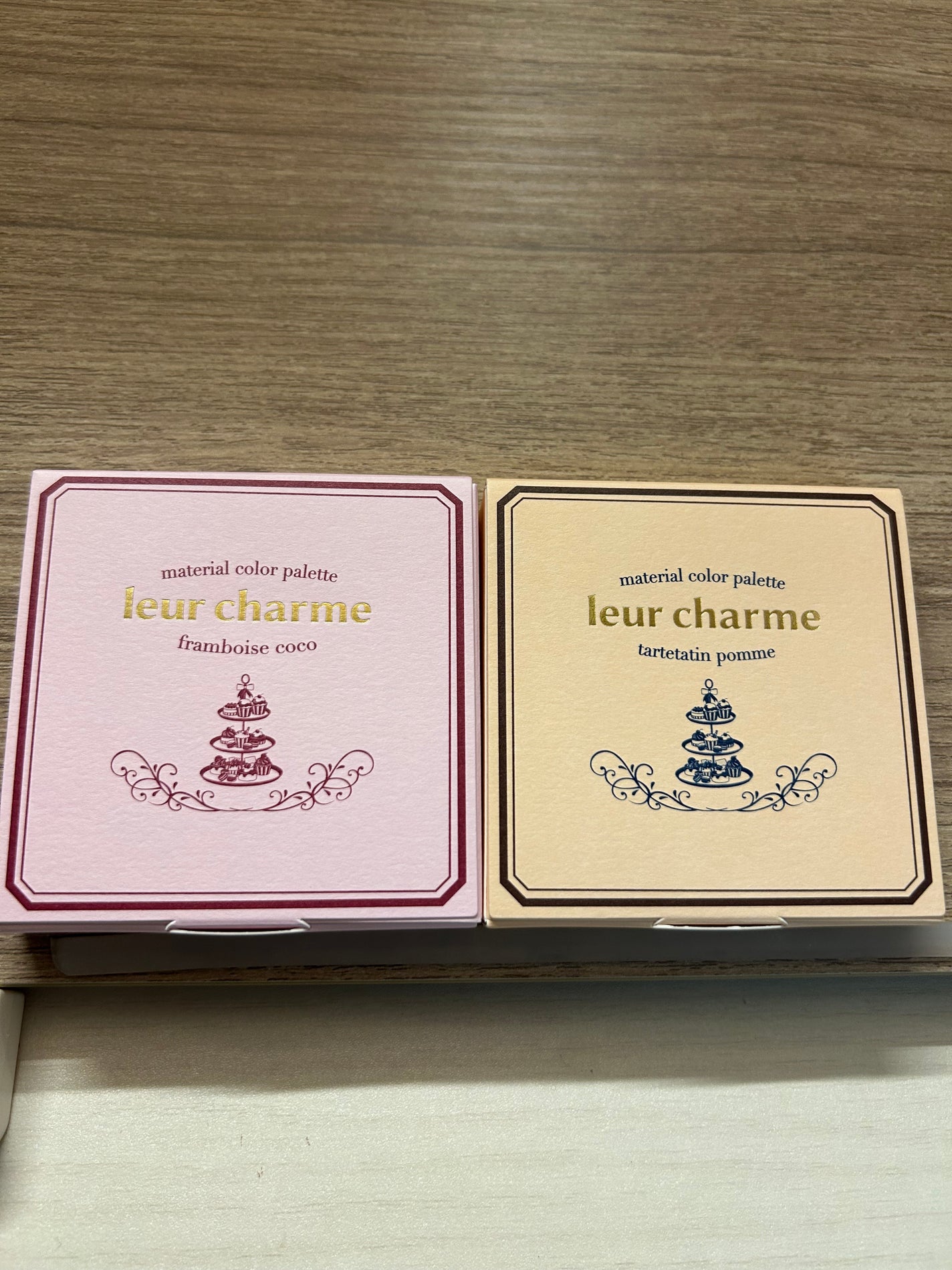 マテリアルカラーパレット/leur charme/アイシャドウパレットを使ったクチコミ(1枚目)