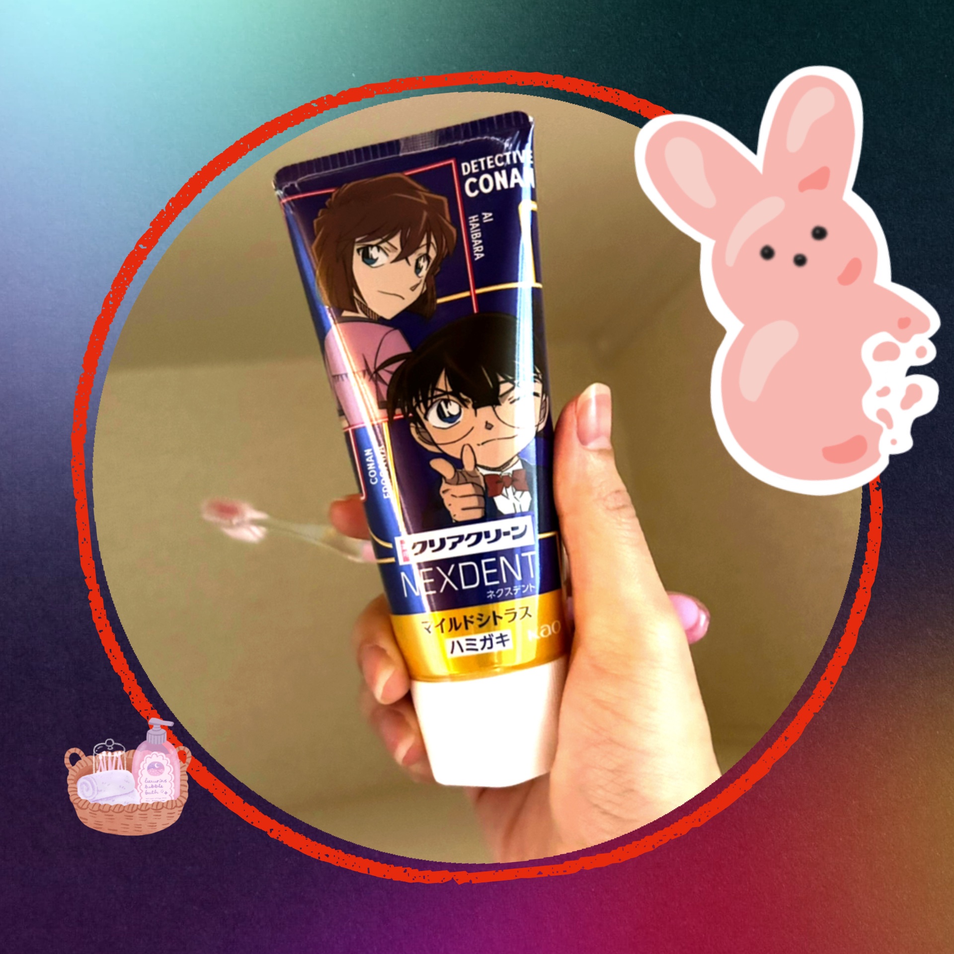 クリアクリーンNEXDENT マイルドシトラス（名探偵コナン  コラボパッケージ）/クリアクリーン/歯磨き粉を使ったクチコミ（1枚目）