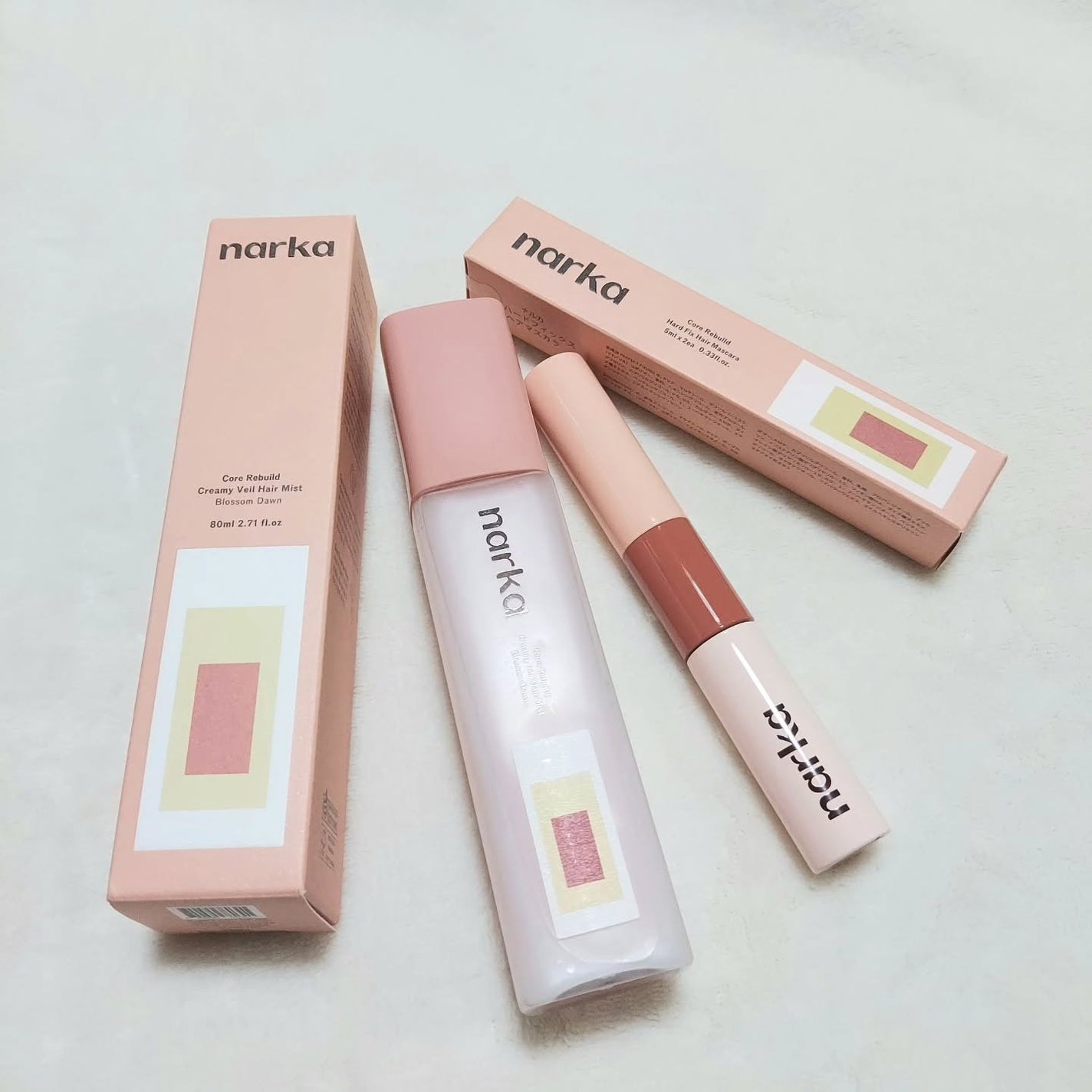 ハードフィックスヘアマスカラ/narka/その他スタイリングを使ったクチコミ(5枚目)