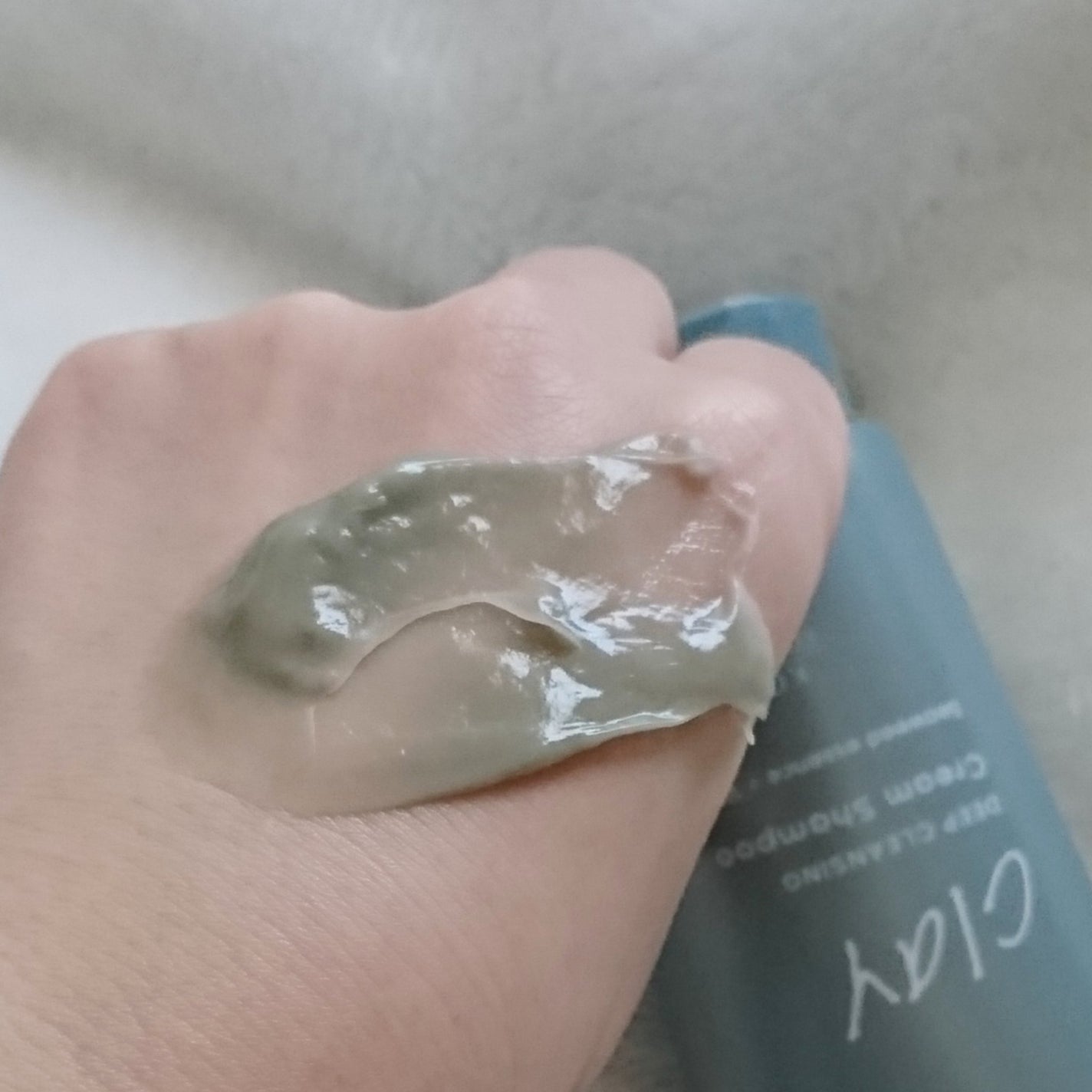 スパタイム クリームシャンプー (ディープクレンジング)/Spa time/市販シャンプーを使ったクチコミ(3枚目)