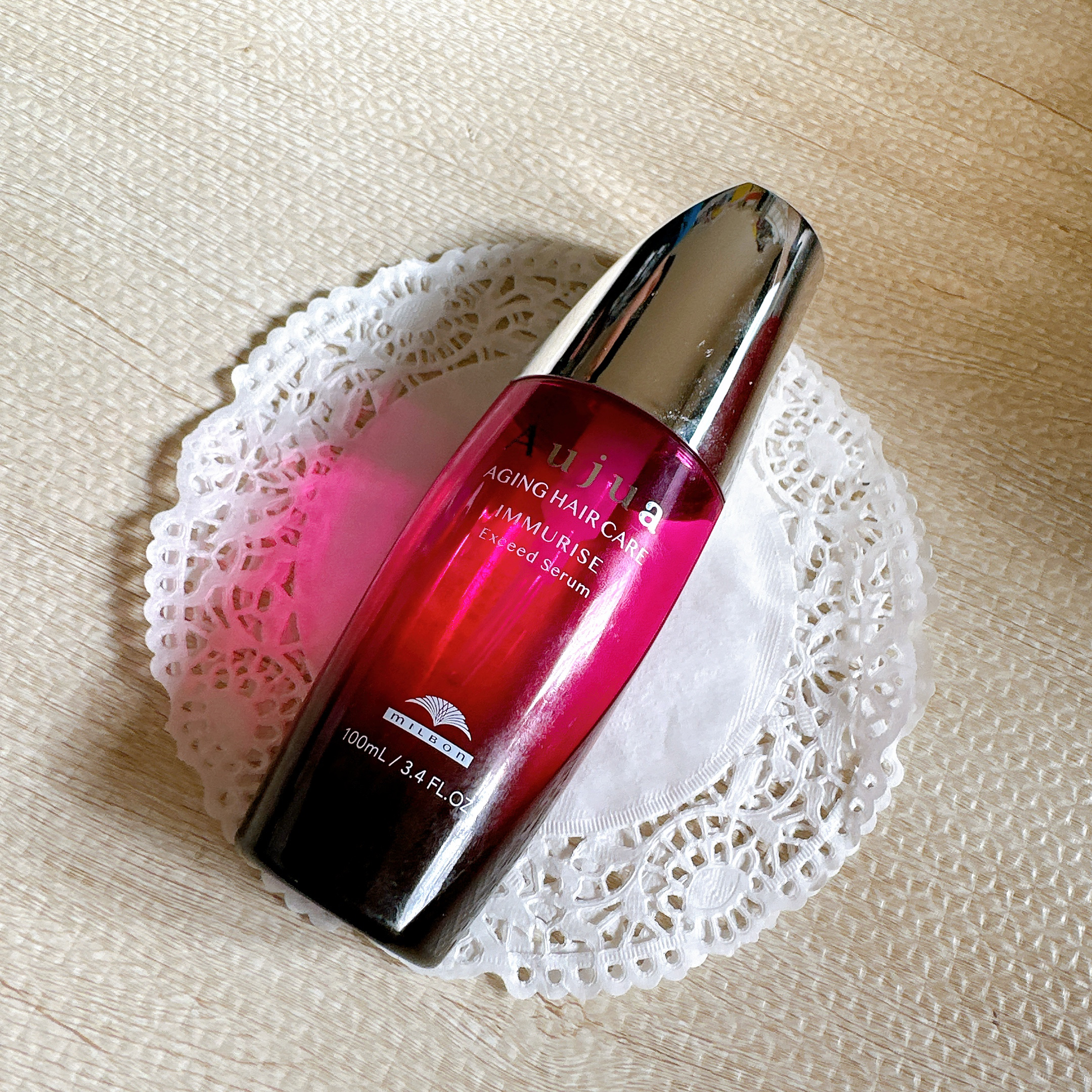 イミュライズ エクシードセラム/オージュア/ヘアオイルを使ったクチコミ（2枚目）