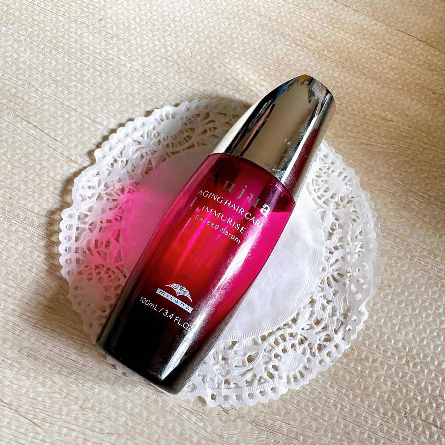 イミュライズ エクシードセラム/オージュア/ヘアオイルを使ったクチコミ(2枚目)