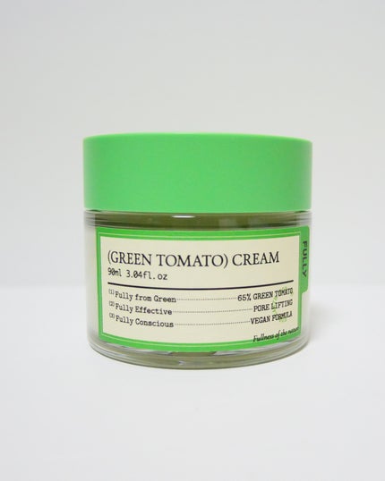 グリーントマトクリーム/FULLY/フェイスクリームを使ったクチコミ(1枚目)