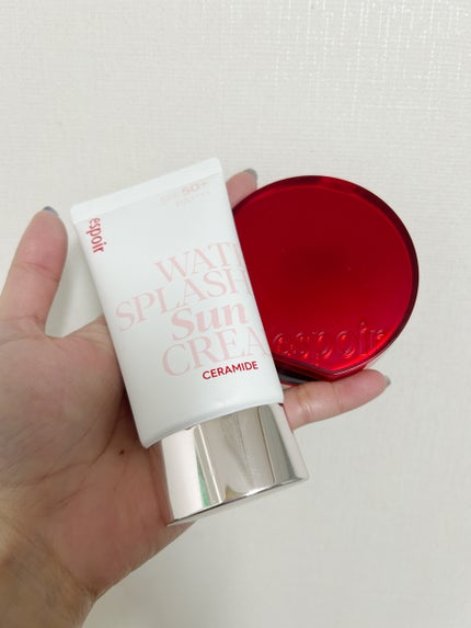 ウォータースプラッシュサンクリーム セラミド/espoir/日焼け止めクリームを使ったクチコミ(1枚目)