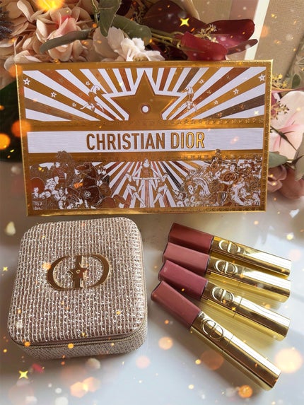 ルージュ ディオール シークイン リキッド デュオ(ホリデーコレクション 2025 限定品)/Dior/口紅・グロス・リップライナー・リップケアを使ったクチコミ(9枚目)