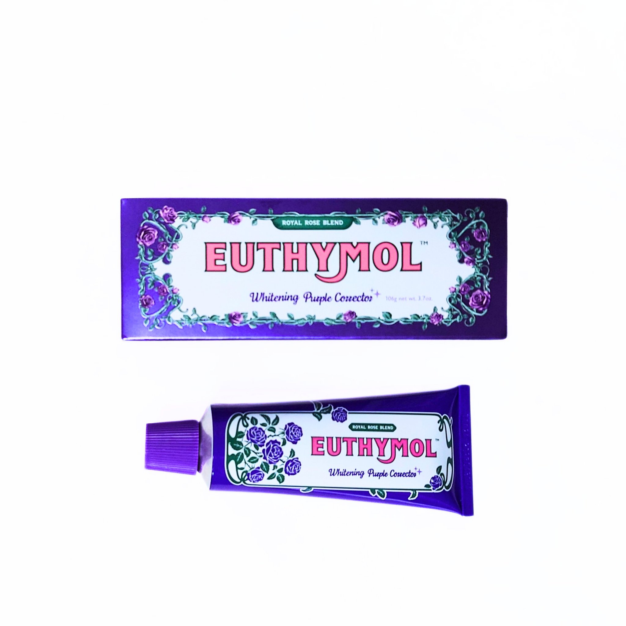 パープルコレクターロイヤルローズブレンド/EUTHYMOL/歯磨き粉を使ったクチコミ（1枚目）