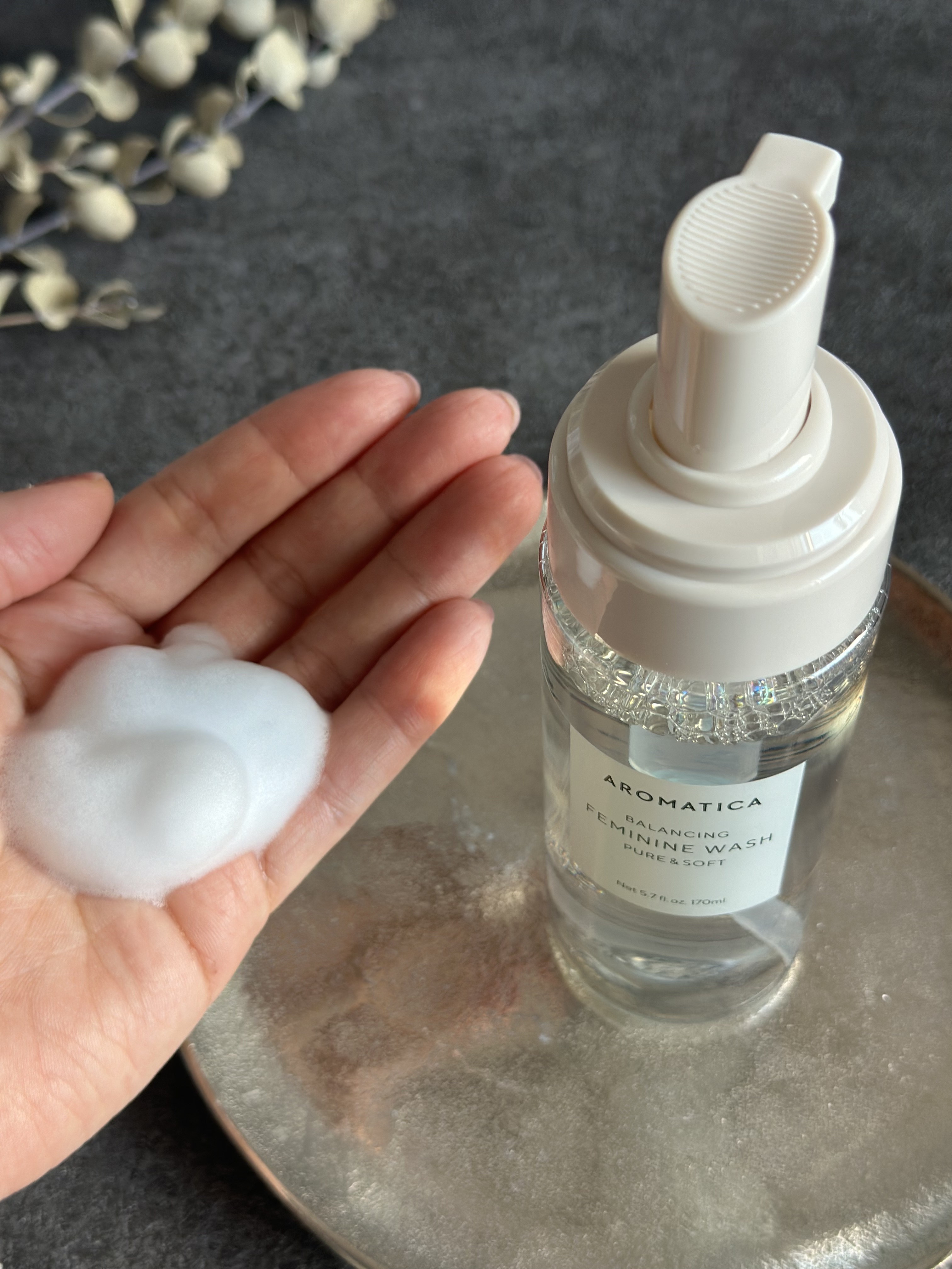 ピュア＆ソフトフェミニンウォッシュ /AROMATICA/デリケートゾーンケアを使ったクチコミ（3枚目）