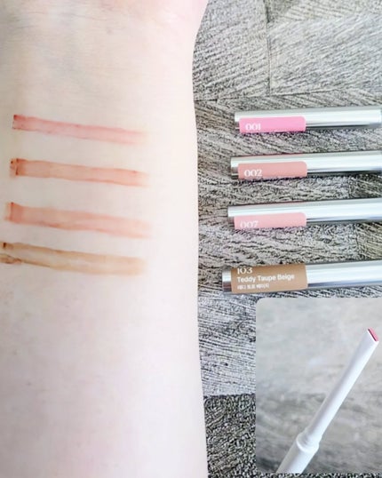 オーバーディテールリップペンシル/nonoer/リップライナーを使ったクチコミ(3枚目)