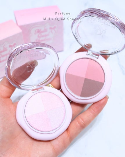 マルチクアッドシャドウ/dasique/パウダーアイシャドウを使ったクチコミ(6枚目)