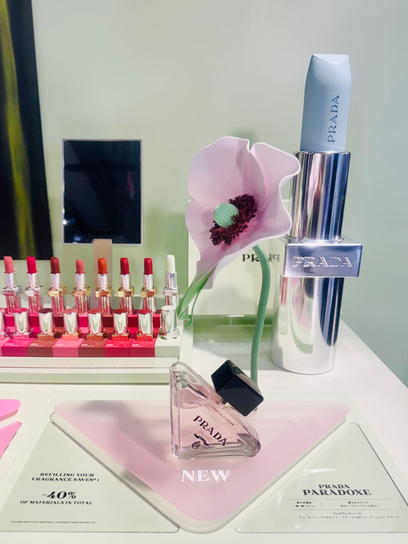 プラダ パラドックス ヴァーチャル フラワー オーデパルファム/PRADA BEAUTY/香水(レディース)を使ったクチコミ(4枚目)