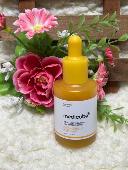 コウジ酸ビタナイアシンアミドセラム/MEDICUBE/美容液を使ったクチコミ(1枚目)