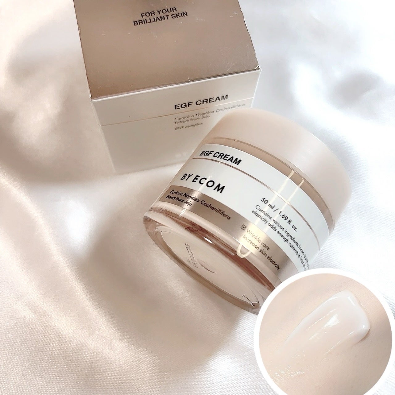 EGFクリーム/BY ECOM/フェイスクリームを使ったクチコミ(1枚目)