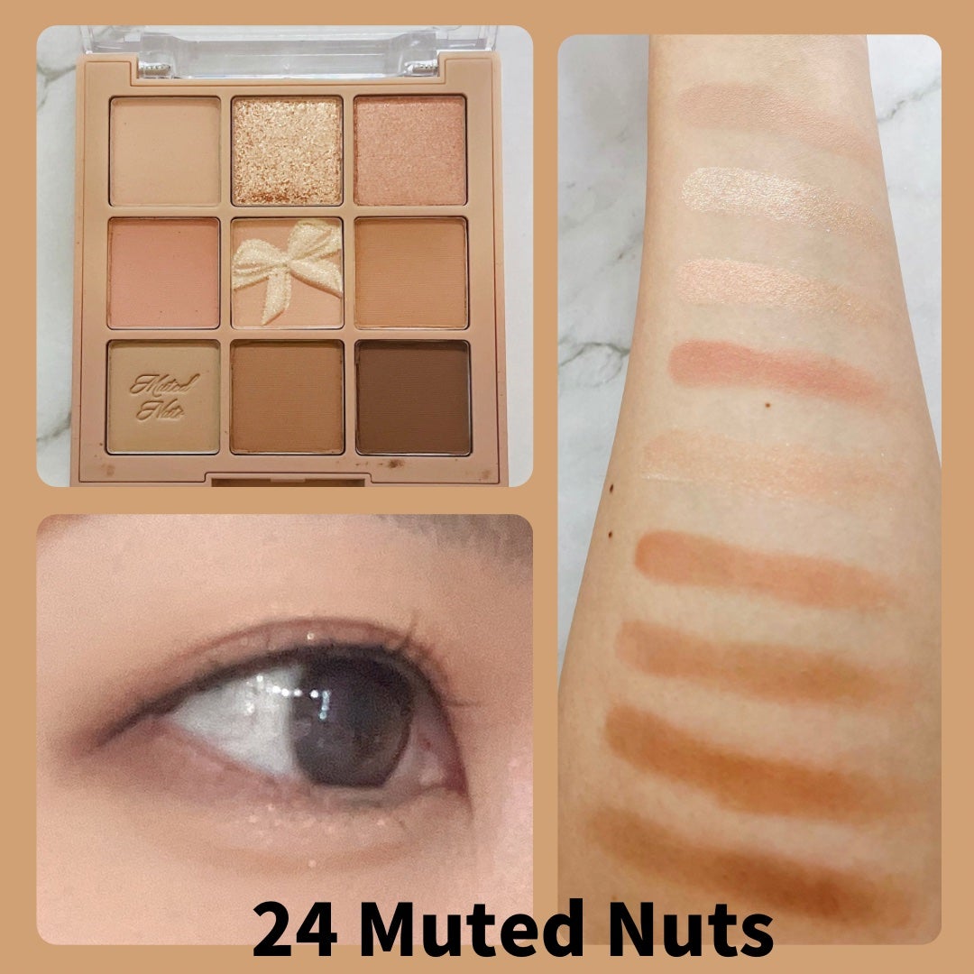 シャドウパレット/dasique/アイシャドウパレットを使ったクチコミ(2枚目)