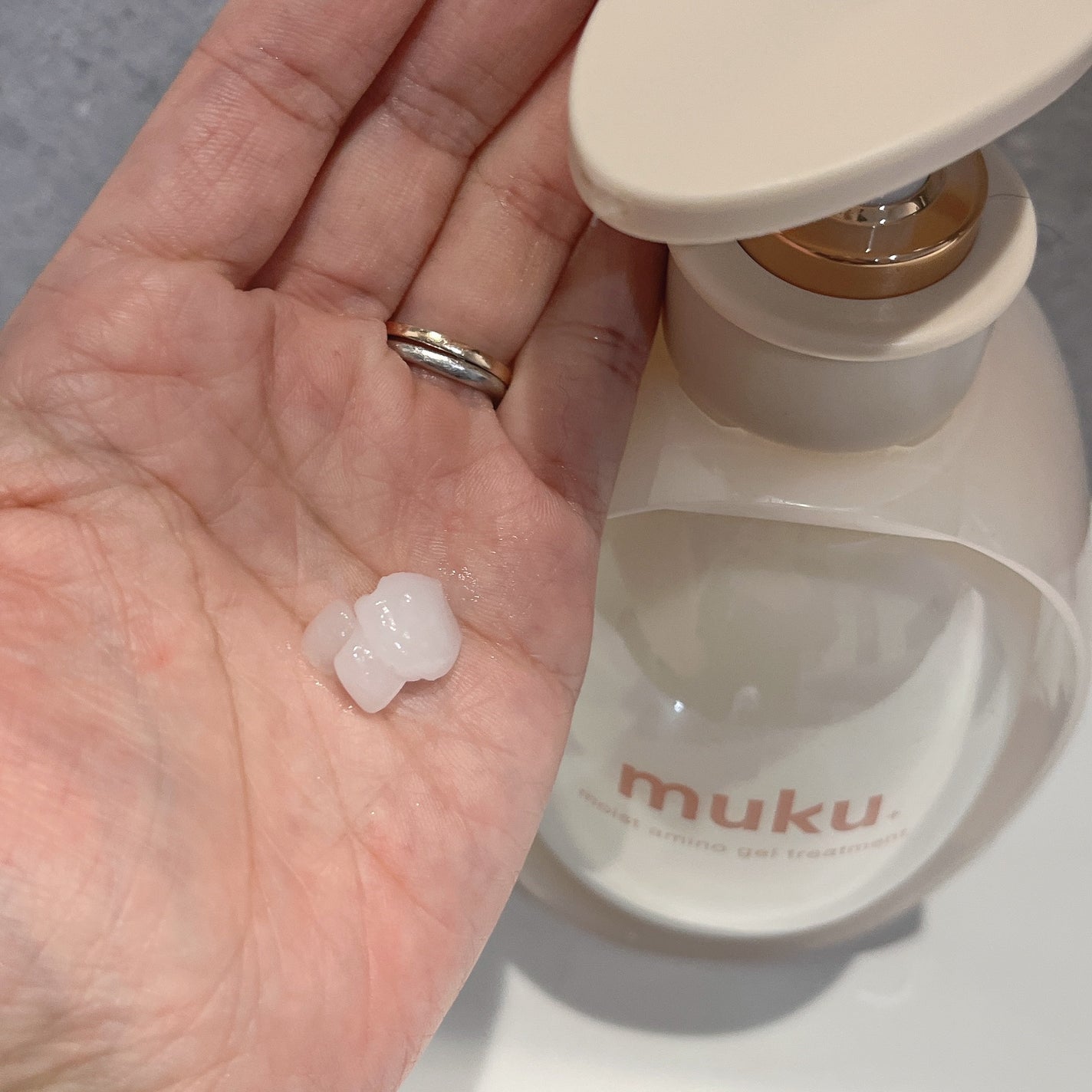 ムク+ モイスト アミノジェル シャンプー/ヘアトリートメント/muku+/市販シャンプーを使ったクチコミ(5枚目)