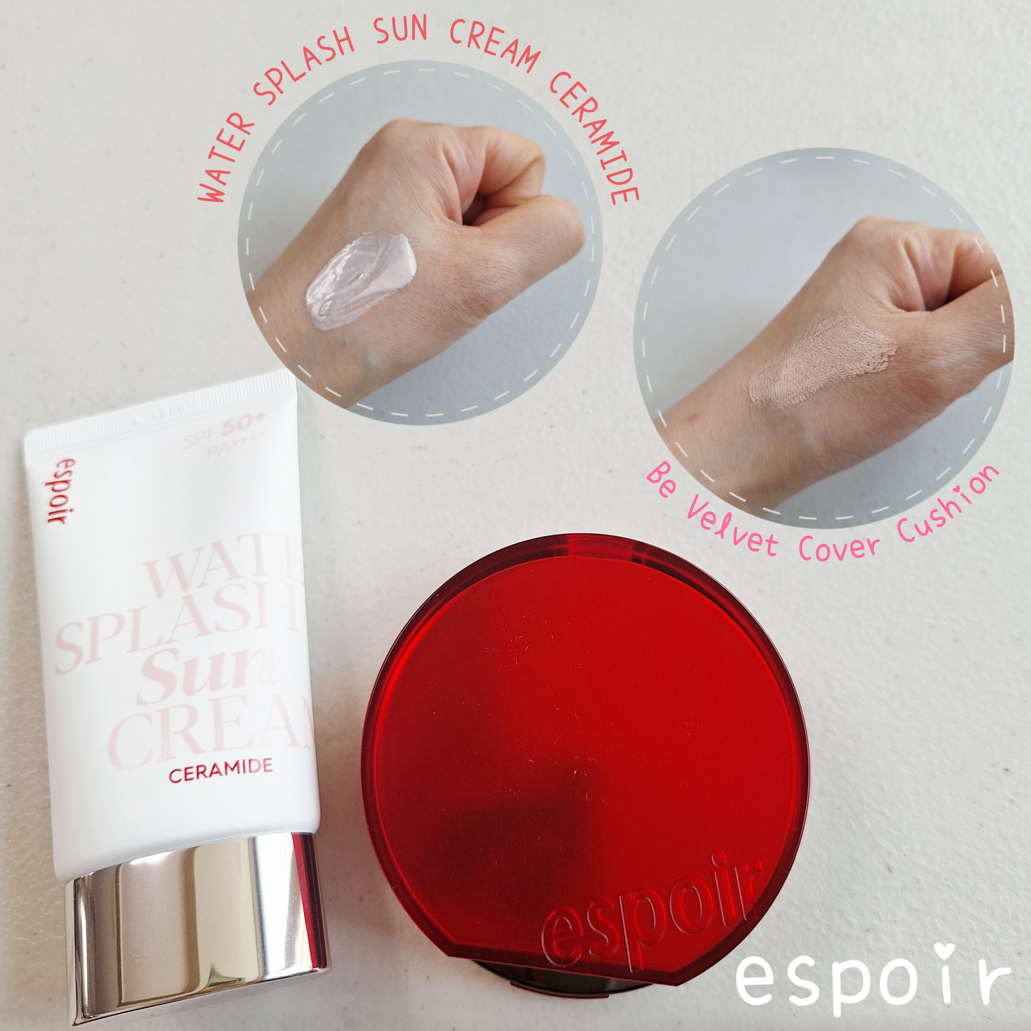 ビーベルベットカバークッション/espoir/クッションファンデーションを使ったクチコミ（2枚目）