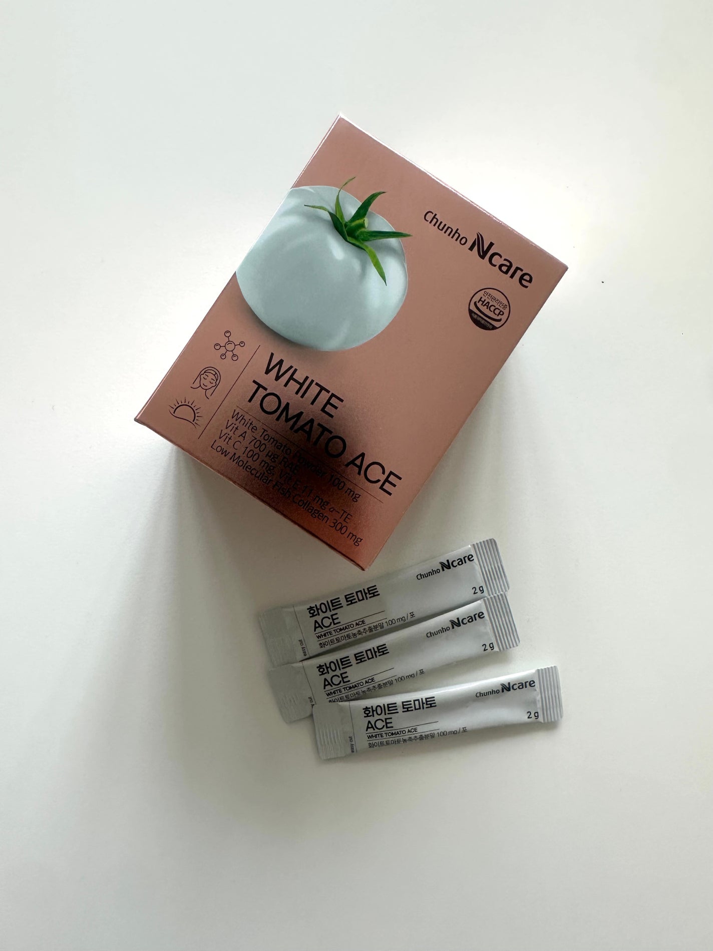 ホワイトトマト ACE 1box 30包/ChunhoNcare/美容サプリメントを使ったクチコミ(1枚目)